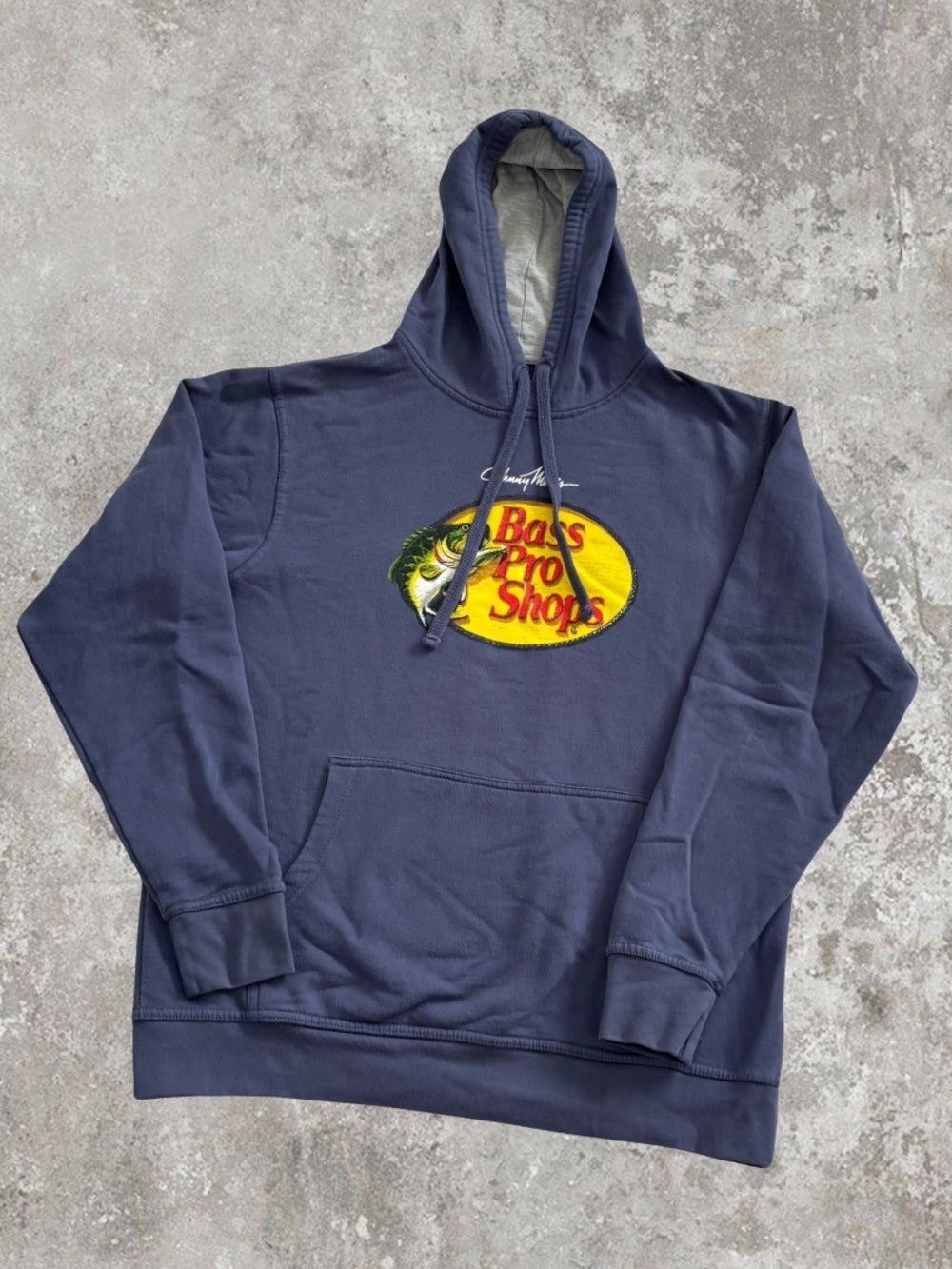 Blue Bass Pro Shops Logo Hoodie